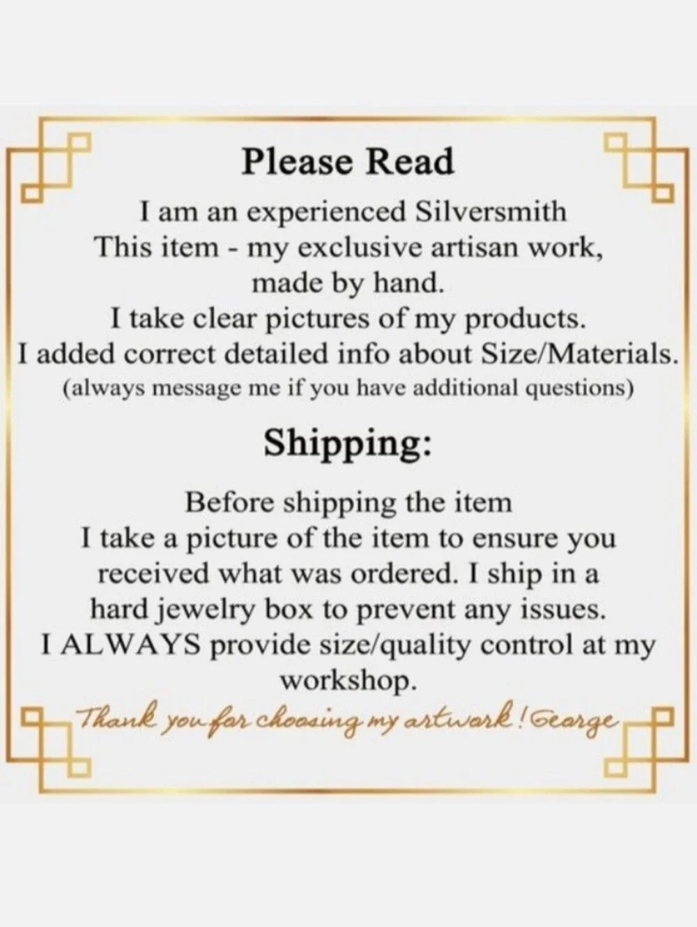 GG Unique Jewelry artisan designer